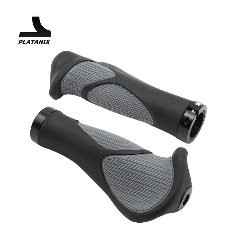 Mtb Grip Lock On - PLATANIX Ergonomic Bicycle Grips Lock-On Non-Slip