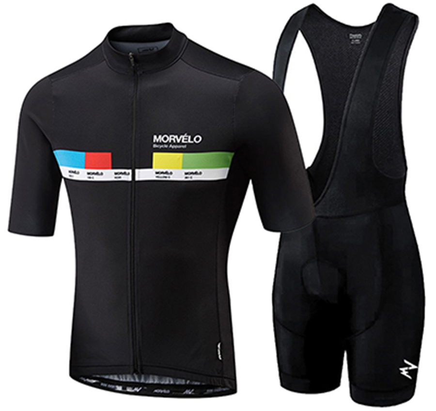 Mountain Biking Uniform - 2024 Morvelo Cycling Jersey Set Summer