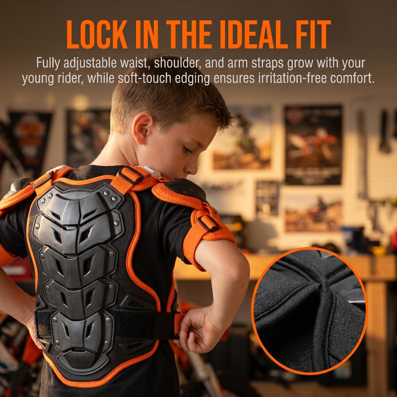 Children JXT Wolf  AR08 Motorc - đánh giá và giá Mountain Biking Vest