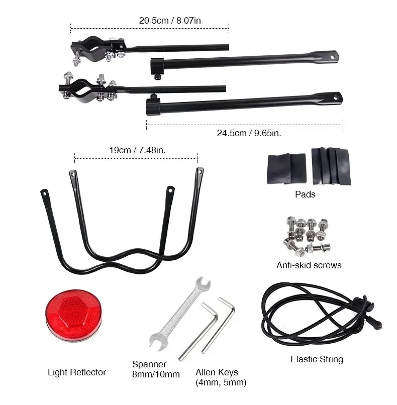 2026 Bicycle Luggage Rack Bike - đánh giá và giá Mountain Biking Bag