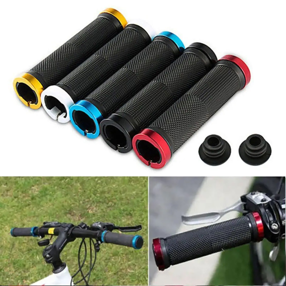 Bicycle Rubber Grips MTB Alloy - đánh giá và giá Mtb Grip Lock On