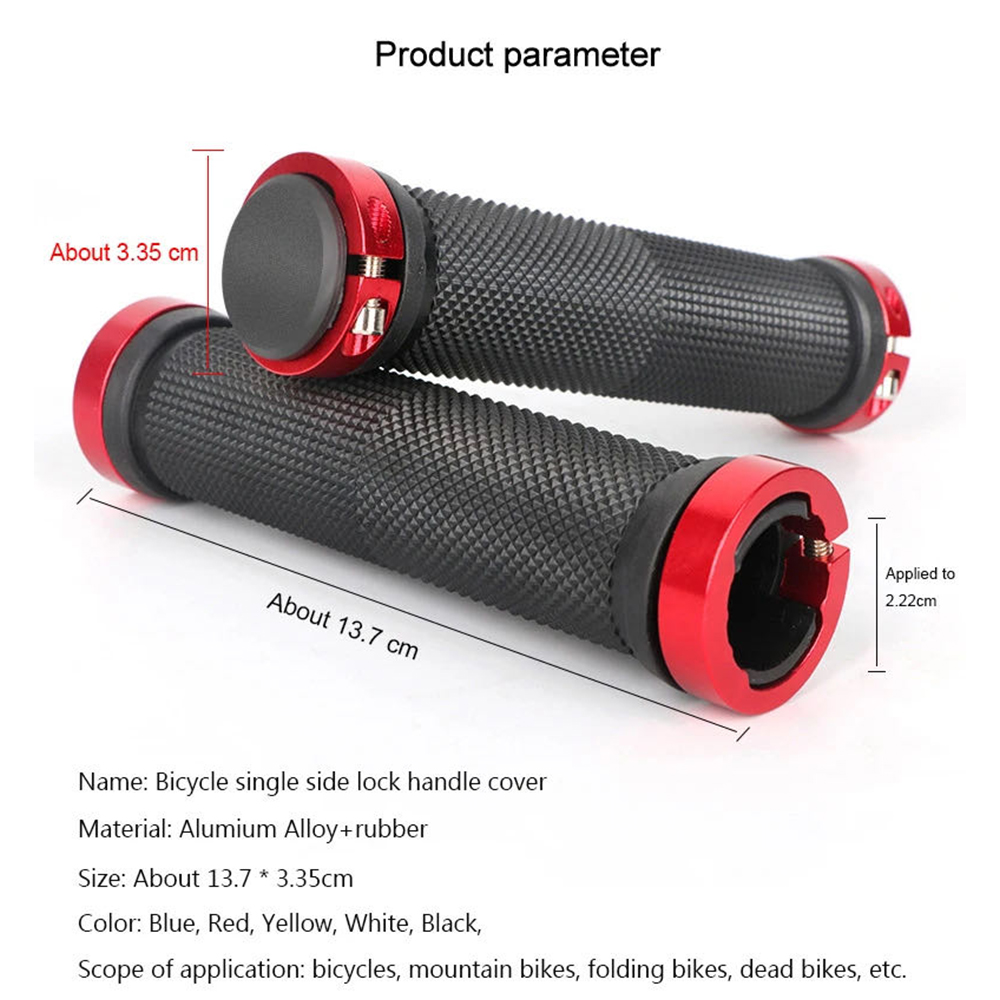 Bicycle Rubber Grips MTB Alloy - đánh giá và giá Mtb Grip Lock On