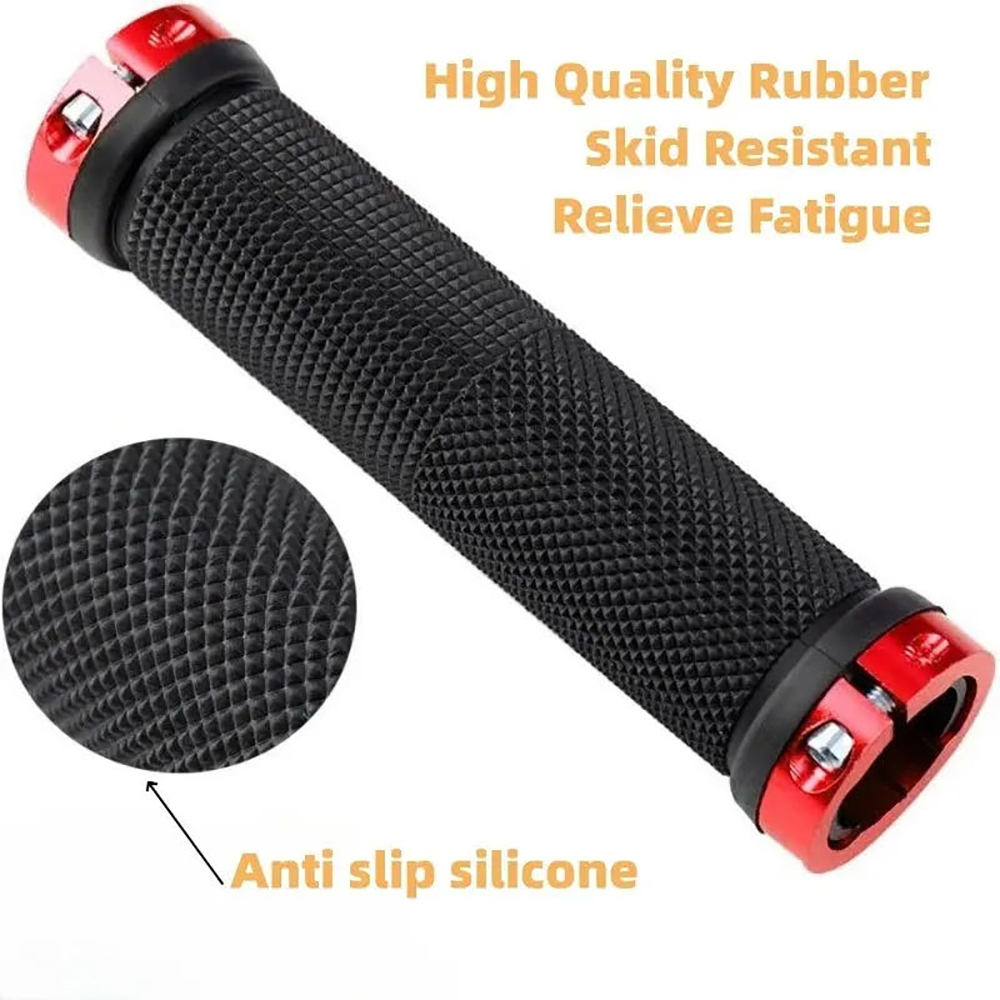 Bicycle Rubber Grips MTB Alloy - đánh giá và giá Mtb Grip Lock On
