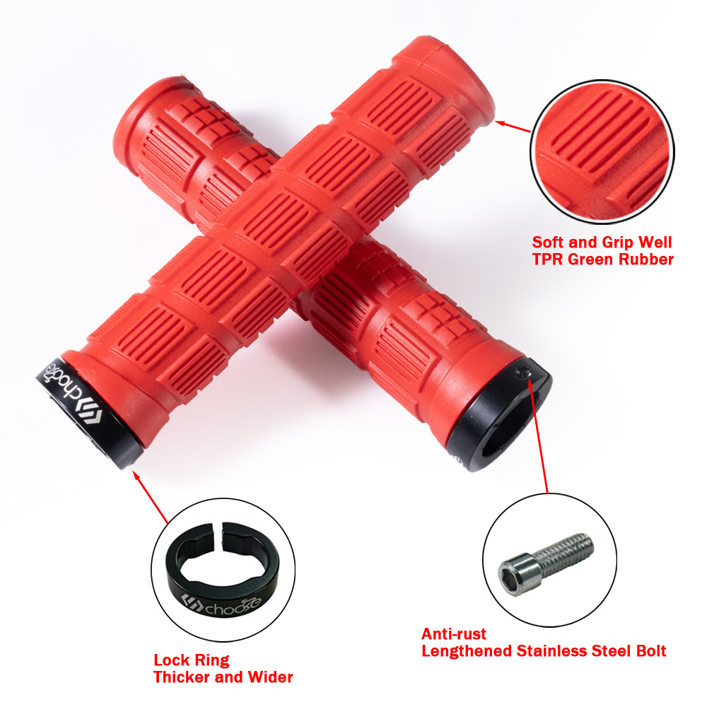 Chooee Mountain Bike Handlebar - đánh giá và giá Mtb Grip Lock On