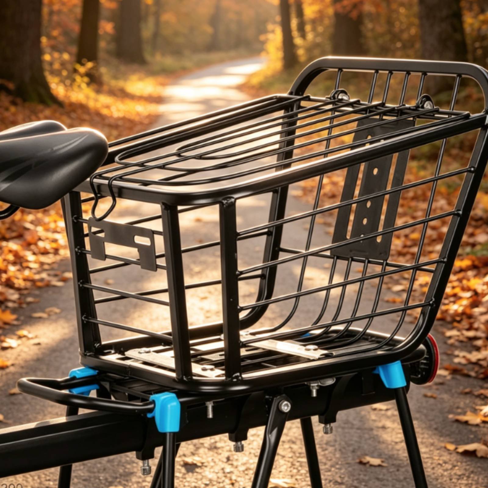 Folding Rear Bike Basket Folda - đánh giá và giá Mountain Biking Gear