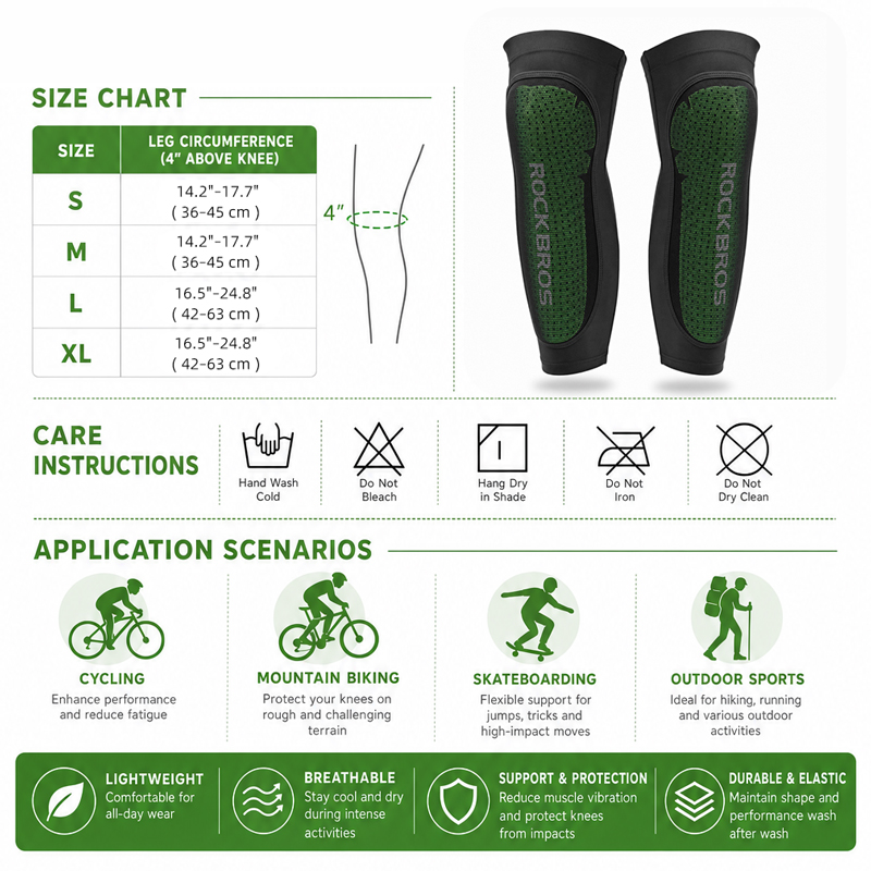 ROCKBROS Cool Sport Legs MTB C - đánh giá và giá Mountain Biking Gear