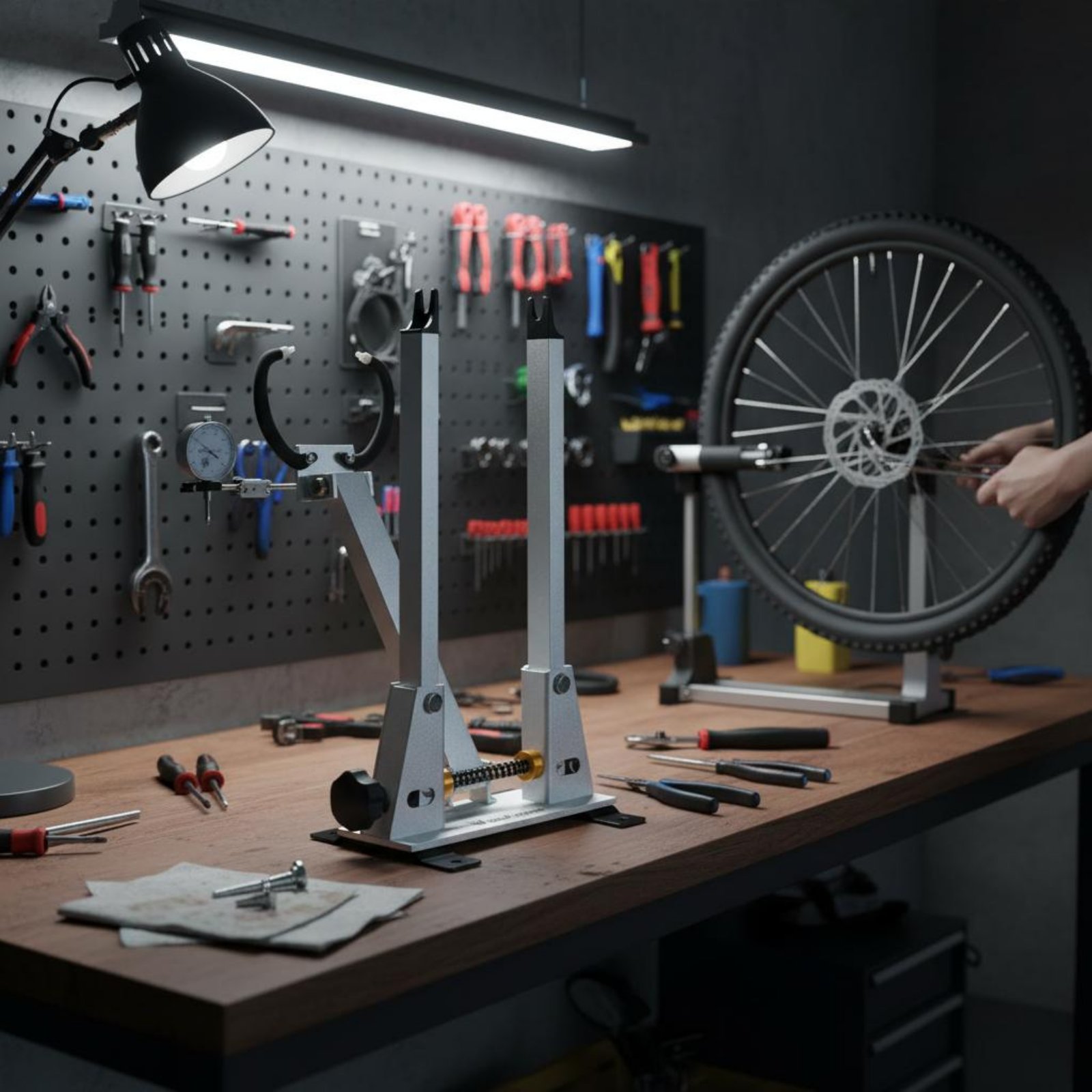Two-Wheeler Wheel Truing Stand - đánh giá và giá Mountain Biking Gear