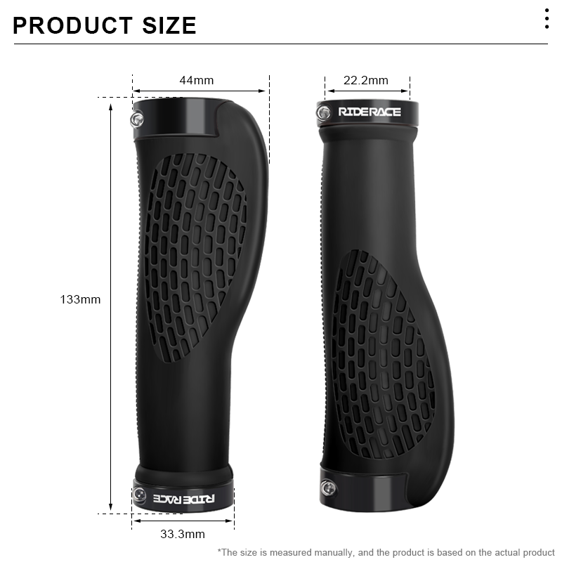 Riderace Bike Rubber Grips MTB - đánh giá và giá Mtb Grip Lock On
