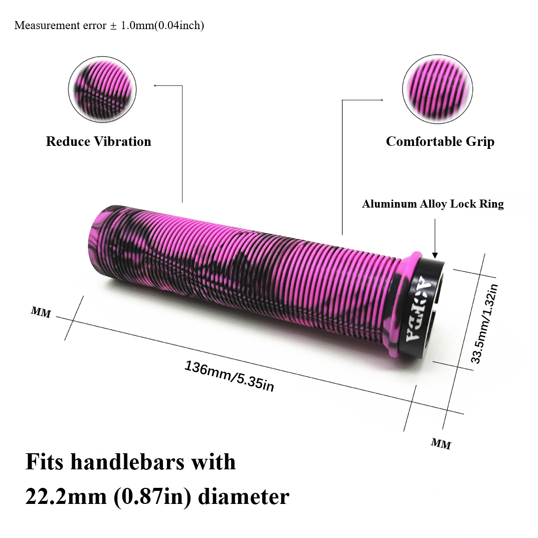 1pair 22.2mm Single-Sided Lock - đánh giá và giá Mtb Grip Lock On